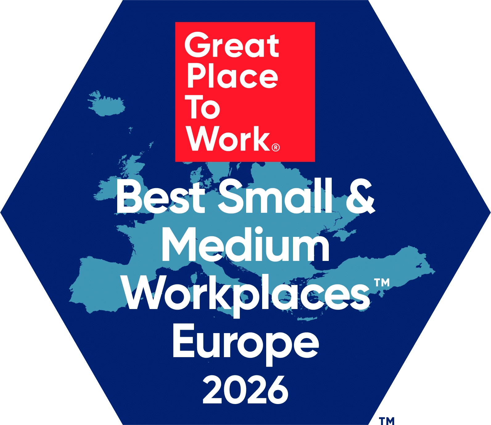 Great Place To Work® Best Small & Medium Workplaces Europe 2026
