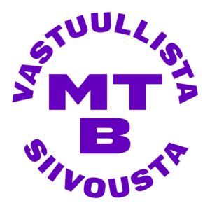 MTB-Siivouspalvelu – Vastuullista siivousta -logo